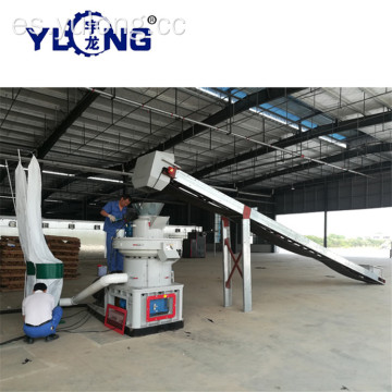 Máquina de fabricación de pellets de alfalfa YULONG XGJ560